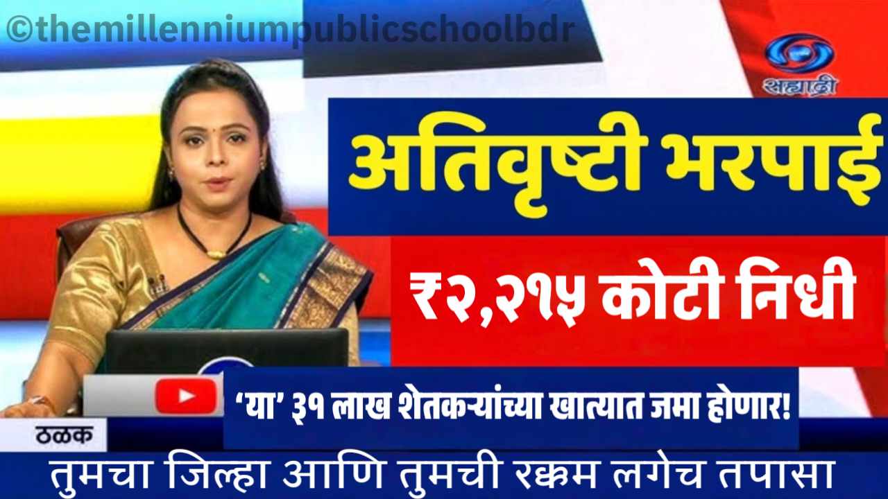 अतिवृष्टी नुकसान भरपाई
